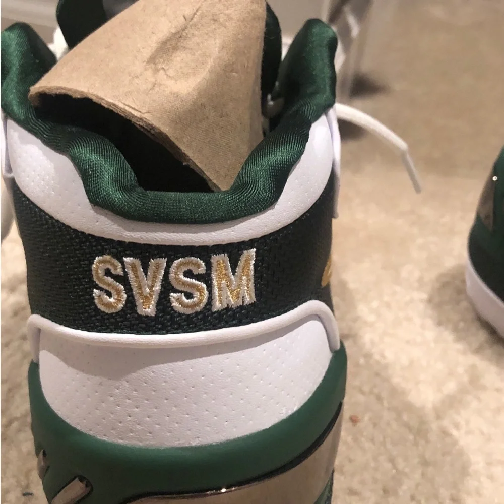 Authentic Nike Air Zoom Lebron James St Vincent-Mary SVSM shoes NWOT size 10.5 - Picture 3 of 6